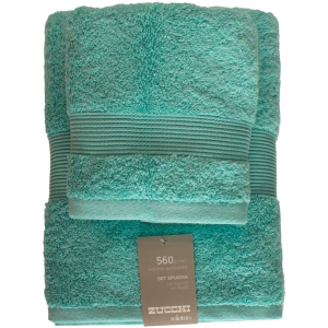 SET 1+1 ASCIUGAMANO E OSPITE ZUCCHI SOLOTUO ACQUA 