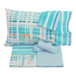 COMPLETO LENZUOLA MATRIMONIALE BASSETTI CROSS