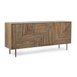 CREDENZA IN LEGNO MASSELLO 3 ANTE DARSEY 