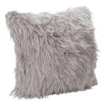FODERA CUSCINO ARREDO SHEEP LONG GRIGIO