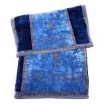 SET 1+1 ASCIUGAMANO E OSPITE MILANO BLUE