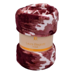 PLAID COPERTA IN PILE CORAL LAURA BIAGIOTTI 210X240 ARALIA BORDO'