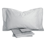 COMPLETO LENZUOLA MATRIMONIALE TEBE GRIGIO