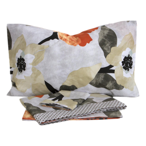 COMPLETO LENZUOLA MATRIMONIALE MARYLAND ARANCIO