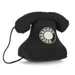 FERMAPORTA TELEFONO VINTAGE NERO