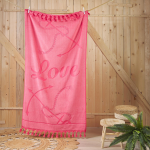 TELO MARE MICROSPUGNA 90X165 ANCORA FUXIA 
