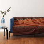 TELO ARREDO GRANFOULARD BASSETTI 270X270 ROCCARASO ROSSO