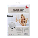 COPRIMATERASSO LETTO SINGOLO SOGNO FASCIATO CON ZIP A L