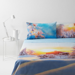 COMPLETO LENZUOLA LETTO SINGOLO BASSETTI IMAGINE LA BAITA