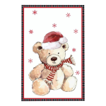 SET 2 STROFINACCI NATALE TEDDY 