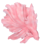 PESCE RESINA DA APPENDERE ROSA 