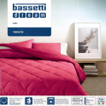 TRAPUNTA INVERNALE LETTO UNA PIAZZA E MEZZA BASSETTI RUBY