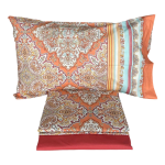 COMPLETO LENZUOLA MATRIMONIALE MARECHIARO ARANCIO 