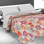 COPRILETTO TRAPUNTATO UNA PIAZZA E MEZZA STYLE PROGRESS