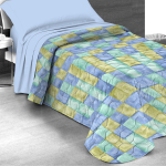 COPRILETTO TRAPUNTATO LETTO SINGOLO STYLE RYTHME