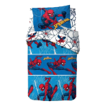 PARURE COPRIPIUMINO LETTO SINGOLO SPIDERMAN
