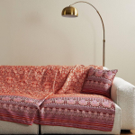 TELO ARREDO GRANFOULARD BASSETTI 180X270 MIRA ROSSO