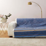 TELO ARREDO GRANFOULARD BASSETTI 180X270 MASER BLU