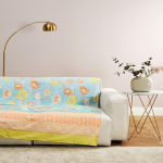 TELO ARREDO GRANFOULARD BASSETTI 270X270 POSILLIPO VERDE
