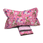 COMPLETO LENZUOLA LETTO SINGOLO FANTASY CERBIATTO