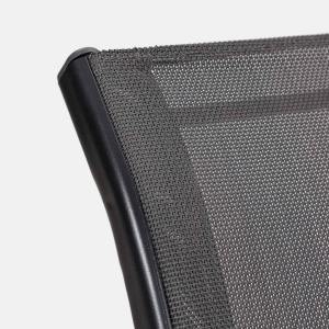 SEDIA CON BRACCIOLI MENFI NERO 