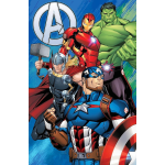 TRAPUNTA INVERNALE LETTO SINGOLO AVENGERS 