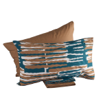 COMPLETO LENZUOLA MATRIMONIALE VOGUE PETROLIO 