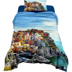 COMPLETO LENZUOLA LETTO SINGOLO CINQUE TERRE