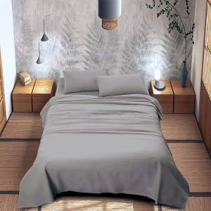 COMPLETO LENZUOLA TINTA UNITA