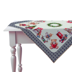 CENTRO 100X100 NEVE NATALE TEDDY 