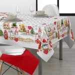 TOVAGLIA 150X220 NATALE 24 CUORE 