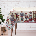 TOVAGLIA COPRITAVOLO GOBELIN NATALE 140X185 RENNY