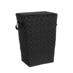 PORTA BIANCHERIA INTRECCIO NYLON NERO 