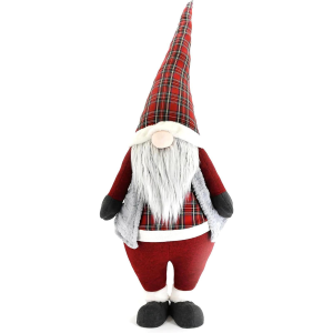 GNOMO NATALIZIO FERDI 150 CM IN MORBIDO TESSUTO 