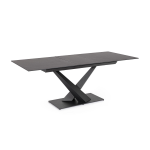 TAVOLO JOHANNES ALLUNGABILE NERO 160-200X90