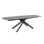 TAVOLO JOAKIM ALLUNGABILE NERO 160-240X90