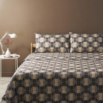 COMPLETO LENZUOLA MATRIMONIALE BASSETTI GLOBES