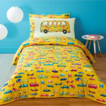 TRAPUNTA INVERNALE LETTO SINGOLO BASSETTI TOY CARS