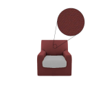 COPRIPOLTRONA GENIUS COLOR BORDEAUX