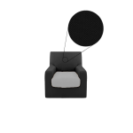 COPRIPOLTRONA GENIUS COLOR NERO