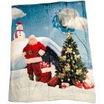 PLAID DIGITALE NATALE NOEL 130X160