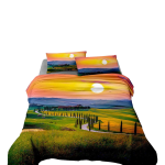 COMPLETO LENZUOLA COPRILETTO MATRIMONIALE SOGNI D'ORO TUSCANY