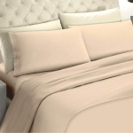 COMPLETO LENZUOLA LETTO FRANCESE LOVE COLORS PANNA