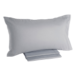 COMPLETO LENZUOLA LETTO FRANCESE IN COLORS PERCALLE ANTRACITE