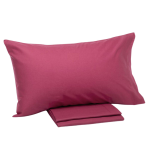 COMPLETO LENZUOLA LETTO FRANCESE IN COLORS PERCALLE MAGENTA