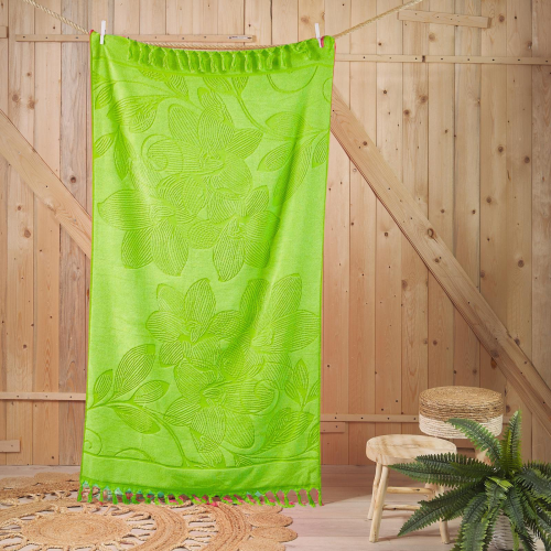 TELO MARE MICROSPUGNA 90X165 MONIA VERDE 