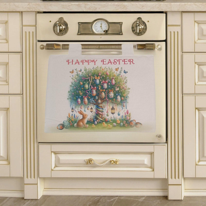 COPRIFORNO CUCINA PASQUALE UNIVERSALE IN TESSUTO IMBOTTITO