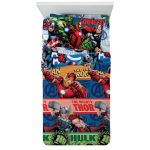 COMPLETO LENZUOLA LETTO SINGOLO AVENGERS