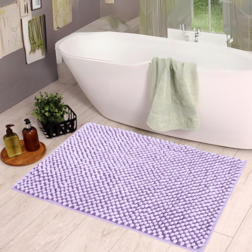 Tappetino Antiscivolo Per Doccia FrostJoy 53x53 Cm – PVC Trasparente Con Ventose