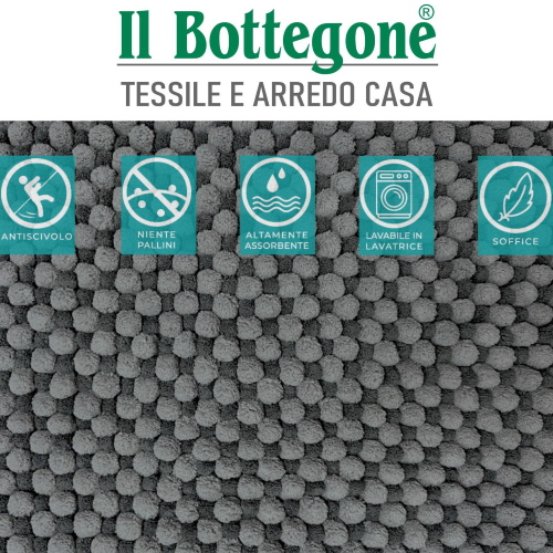 TAPPETO BAGNO ANTISCIVOLO DOTS